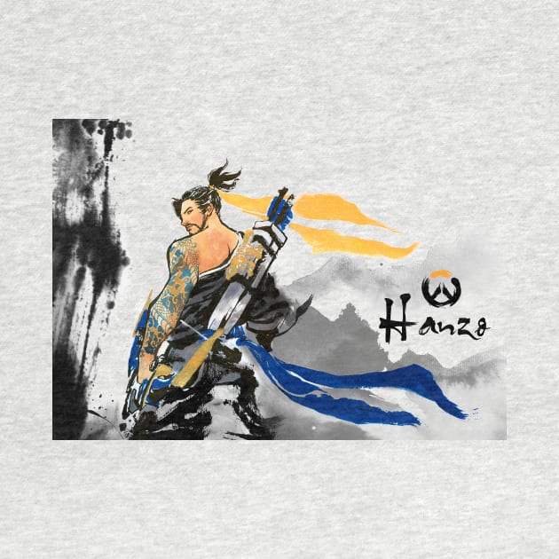 Hanzo Overwatch by nijasumi